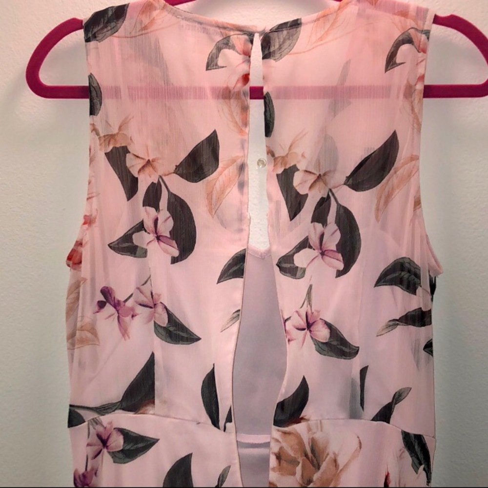 Calvin Klein, maxi, asymmetrical, formal dress - Picture 3 of 6